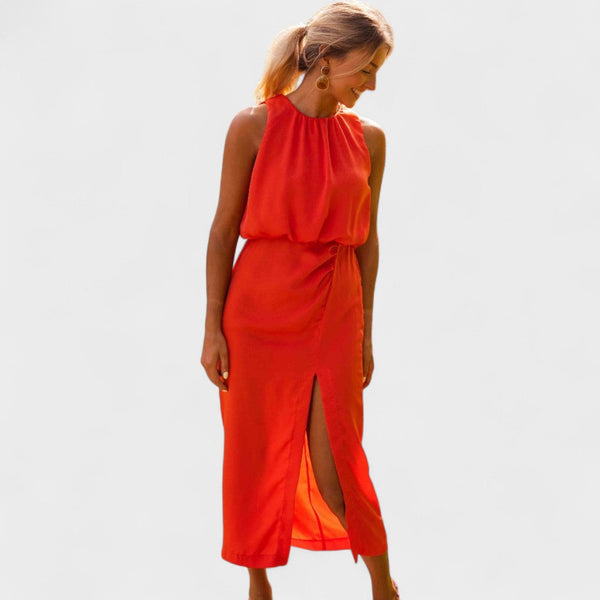 Lína – Elegantné Midi Šaty